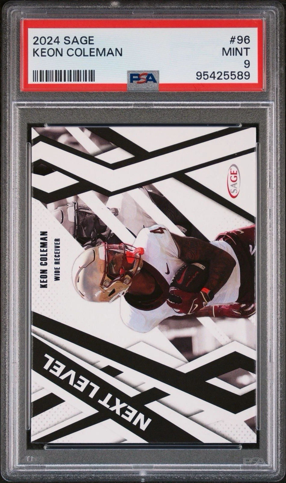 Keon Coleman Sage #96 Base