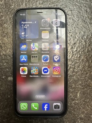 Apple iPhone 12   64 GB   Blau   Defekt (Face ID ohne Funktion)