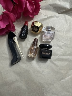 Luxury Brands 6pc TRAVEL SIZE (Mini) Eau De Parfums, EDTassorted 