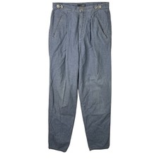 Lizwear Liz Claiborne Vintage 80s Pleated Mom Jeans High Waisted Herringbone 10