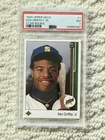 1989 Upper Deck Star Rookie #1 Ken Griffey Jr RC HOF PSA 7
