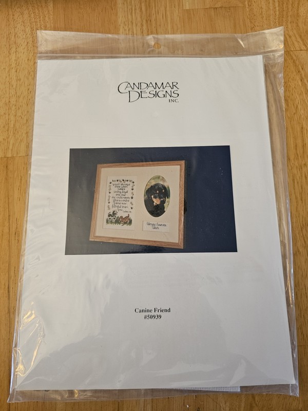 Candamar Designs Cross-stitch - "Canine Friend" #50939