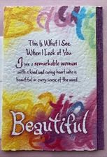 Blue Mountain Arts Card To A Truly Remarkable Woman kind caring heart