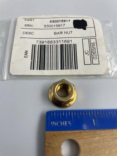 NOS Husqvarna OEM 530015917 Stabmutter - Bild 1 von 1