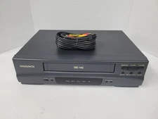 MAGNAVOX VRT222AT22 VHS Player VCR HQ Recorder 4-Head, No Remote TESTED