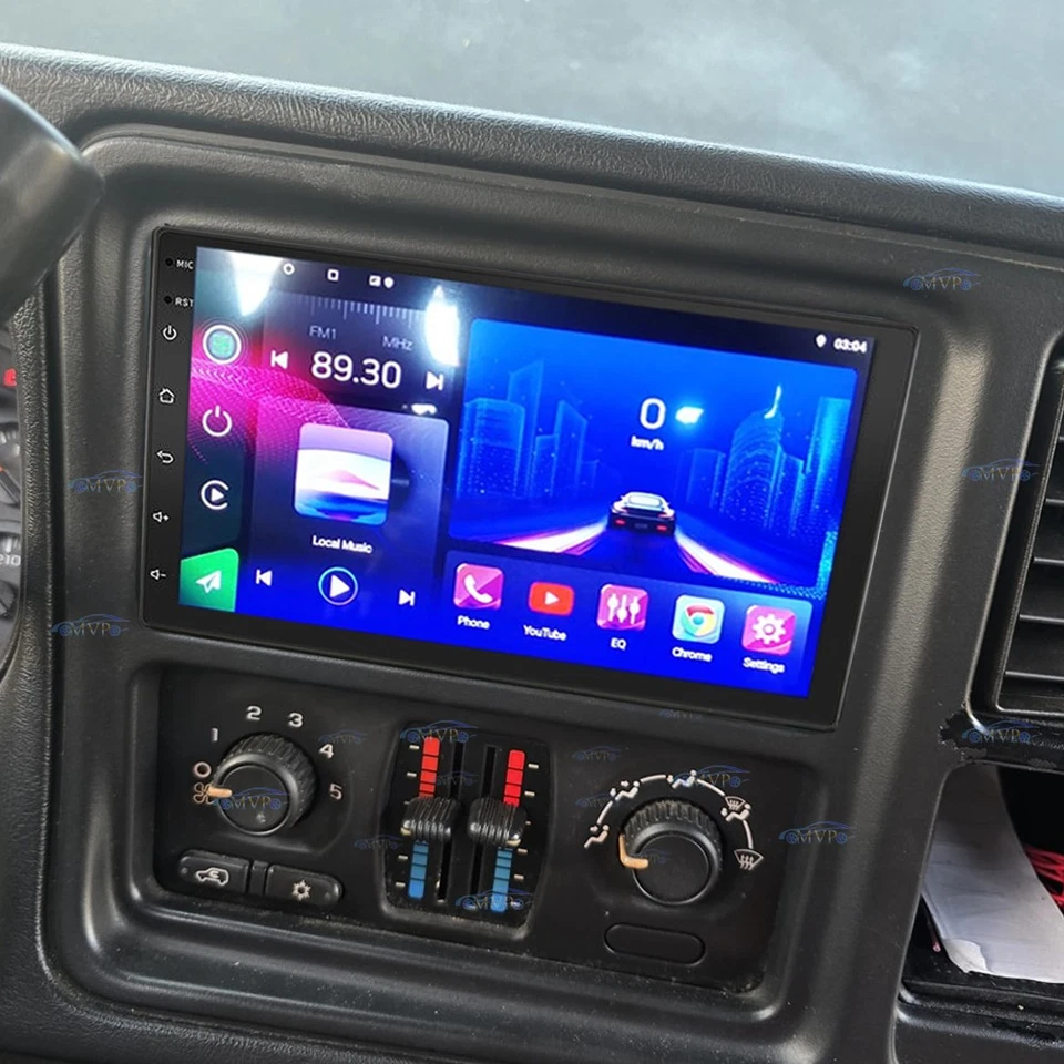 Android 15.0 CarPlay For GMC Sierra 1500 2500 2003-2006 Car Radio GPS FM Stereo Foto 2 de 4