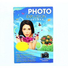 PHOTO EXPLOSION: Deluxe Version 5, Complete Digital Photo Studio Software Sealed