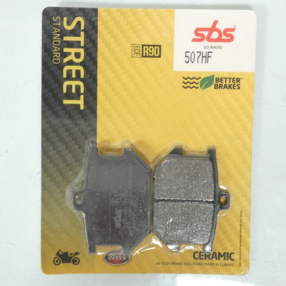 Plaquette de frein SBS 507HF avant Yamaha XJ 650 1980 1982 garniture organique