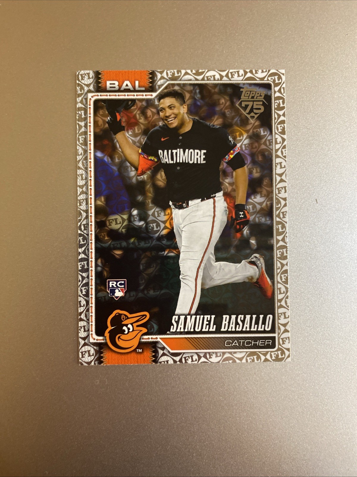 2026 Topps Series 1 Samuel Basallo #104 Spring Training (RC) Baltimore Orioles