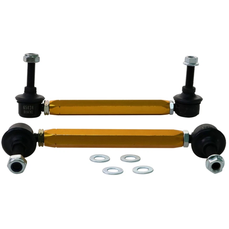 Juego de 2 eslabones de barra estabilizadora KLC187 Whiteline par lateral conductor y pasajero trasero Foto 2 de 3