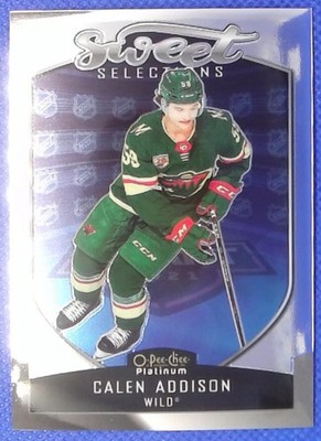 Calen Addison 2021-22 O-Pee-Chee Platinum Sweet-Selections #SS-6 Minnesota Wild