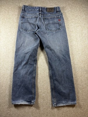 Vintage Armani Exchange Jeans Mens Size 31 Blue Straight Leg Denim