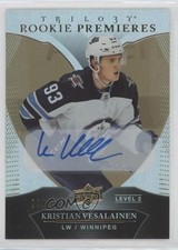 2018 Trilogy Uncommon Rookies Tier 1 390/399 Kristian Vesalainen #86 Auto 13o2