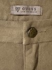 EST. 1981 GUESS Los Angeles Charlotte Suede Flare Pants Women’s Khaki Size 29 — photo 2