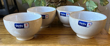 Image of NWT 4 X Denby Elements Natural Cream Small bowls Rice / Dips