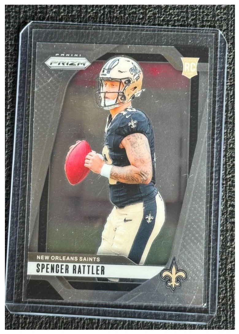 Spencer Rattler trading card