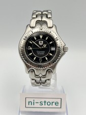 Orologio Vintage TAG HEUER WG5111 Quadrante Nero Cronometro Automatico -Rank B+