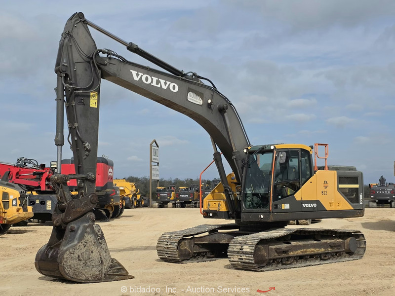 2019 Volvo EC250EL Excavator Trackhoe Cab A/C Aux Hyd Q/C 48" Bucket bidadoo