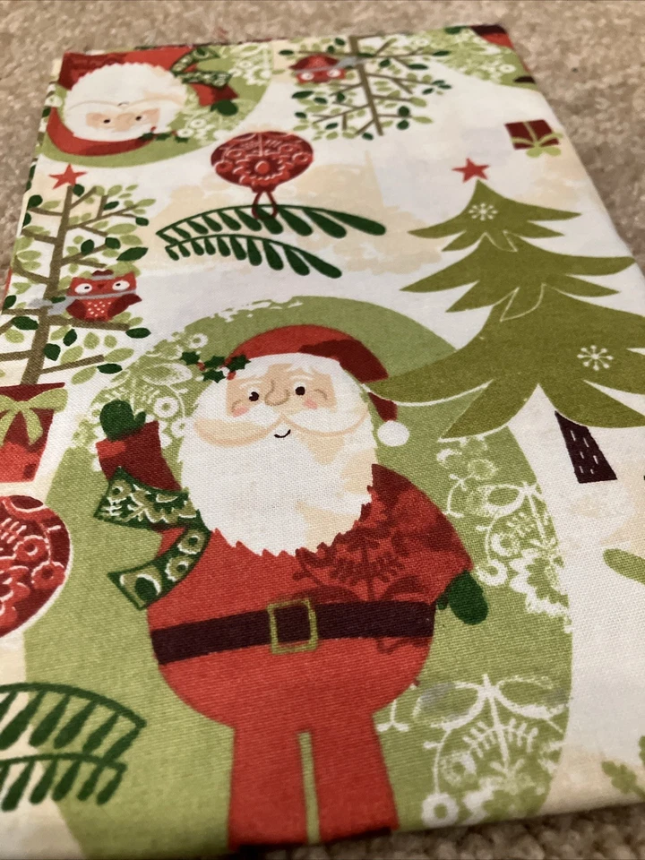 Lote de 5 cuartos de grasa Navidad vacaciones bosque árboles Santa ciervo pájaro zorro búho Foto 2 de 4