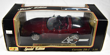 Maisto Special Edition 1993 Corvette ZR-1 1:18 Diecast Burgundy Red w/ Box