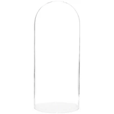 Plymor 5.5" x 13" Glass Display Dome Cloche (no Base)