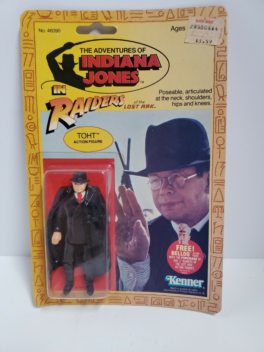 Vintage 1982 Kenner RAIDERS OF THE LOST ARK INDIANA JONES TOHT b