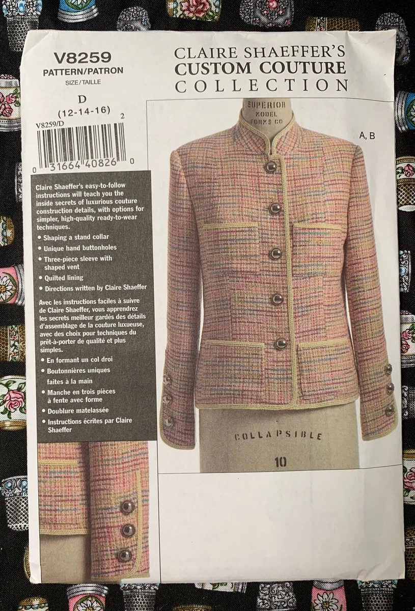 Claire shaeffer chanel jacket sale
