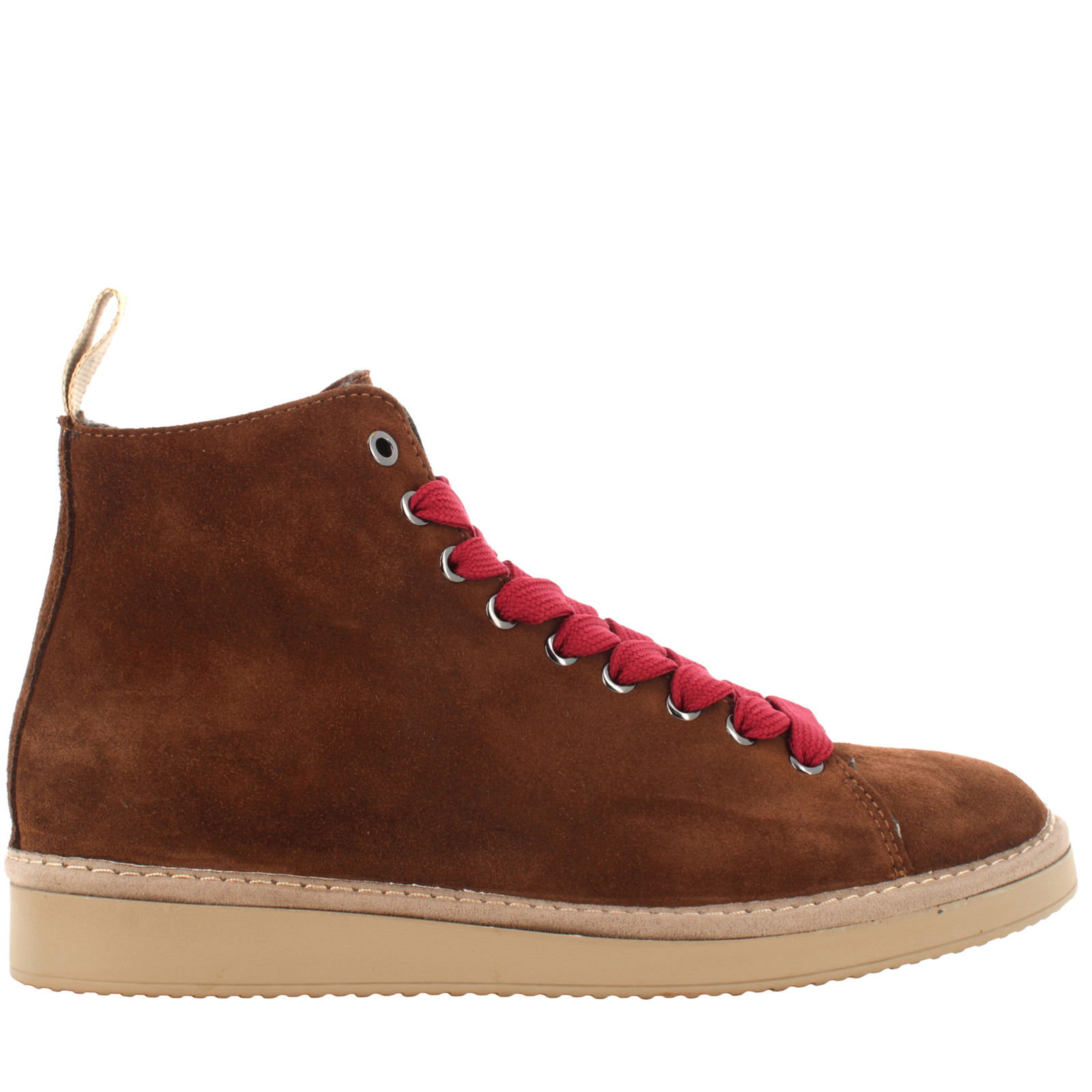 БОТИЛЬОНЫ Panchic polacchini alti con pelliccia P01M1400200006 D11E07 ЗАМШЕВЫЕ A22