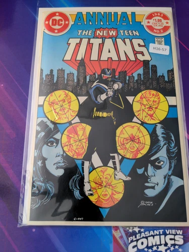NEW TEEN TITANS ANNUAL #2 VOL. 1 HIGH GRADE 1ST APP DC ANNUAL BOOK H16-57