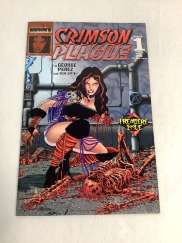 Crimson Plague #1- 1997, George Perez, Bad Girl, Pin-Up, Event Comics,  - Picture 1 of 10