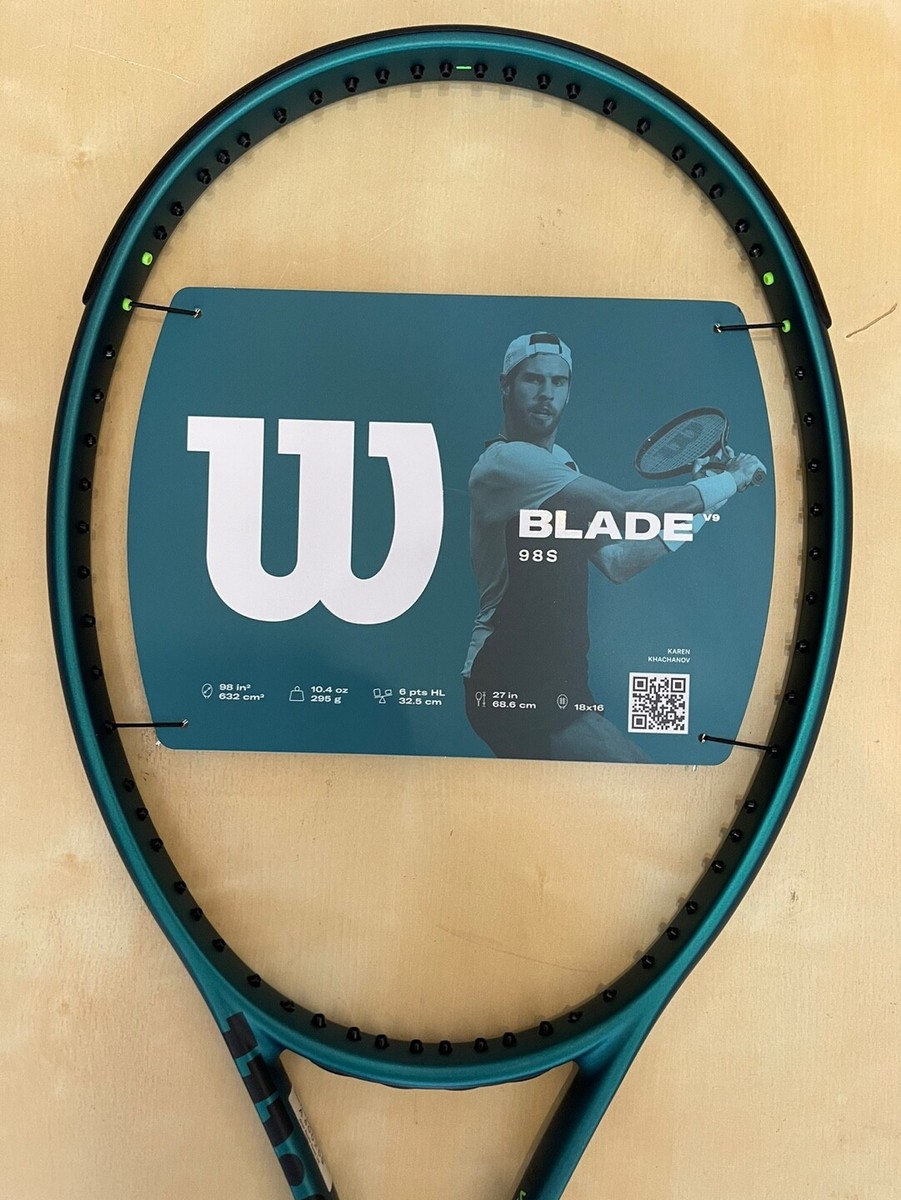Wilson Blade V9 98S FRM 2 Tennis Racket Racquet 98sq 295g Wilson Blade V9 98S FRM 2 Tennis Racket Racquet 98sq 295g