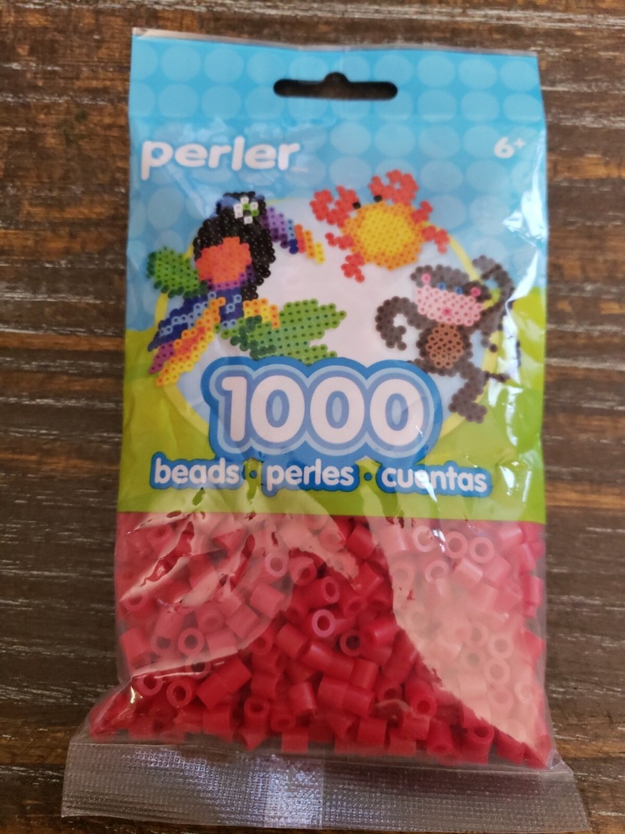 Perler Beads 1,000/Pkg-Cherry