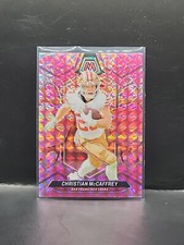 2024 Mosaic CHRISTIAN MCCAFFREY Pink Camo Prizm 191 San Francisco 49ers
