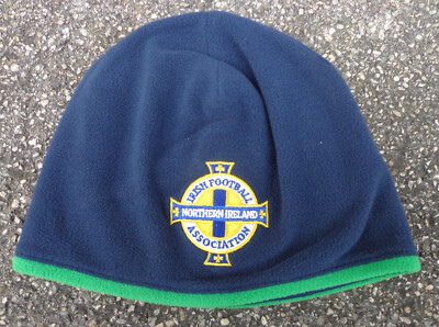 Nordlirland Northern Ireland Umbro Fleece Mütze Beanie OSFA navy + NEU +