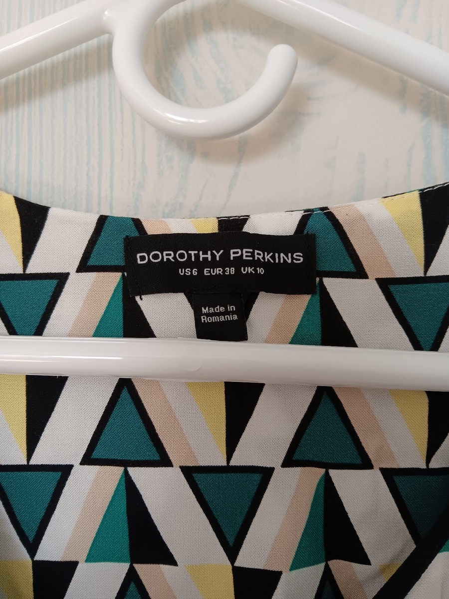 Women's Dorothy Perkins retro Sleeveless tank Top, pattern design
