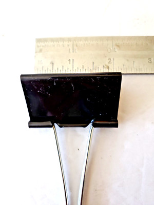 12 Large Size Binder Clips (2 in.)