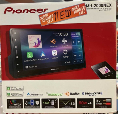 Pioneer DMH-2000NEX Digital multimedia receiver (does not play discs)