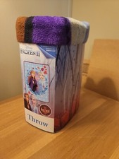 NEW SOFT FROZEN 2 Soft Throw Blanket - 46"x 60" ANNA - ELSA