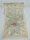 ANTIQUE 1903 MAP OF PHILADELPHIA & VICINITY BY PHILA RAPID TRANSIT COMPANY
