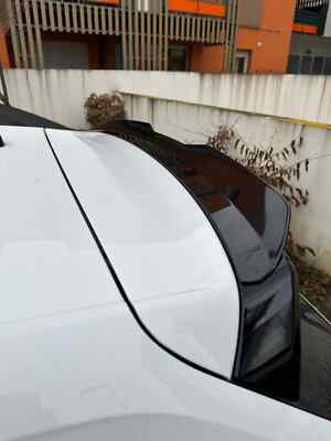 VW Polo Mk 5 Lip Spoiler Gloss Black 2009 - 2014 Pre-facelift