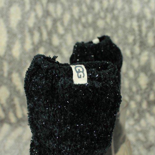 Ugg Drizlita Clear Black Rain Boots Waterproof Removable Sock Liners Womens Sz 6 - Picture 10 of 15