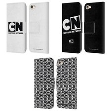 OFFICIAL CARTOON NETWORK LOGO LEATHER BOOK WALLET CASE FOR APPLE iPOD TOUCH MP3