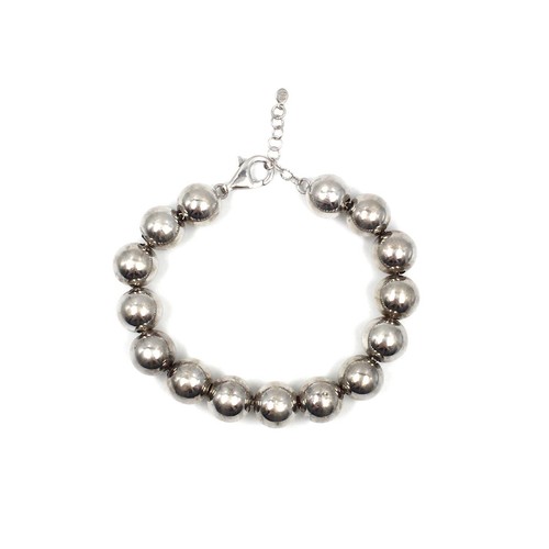 925 Silber Armband Kugel Stil 1.2cm moderner Schmuck Herren Damen 19.5 - 22.0cm - Imagen 4 de 15