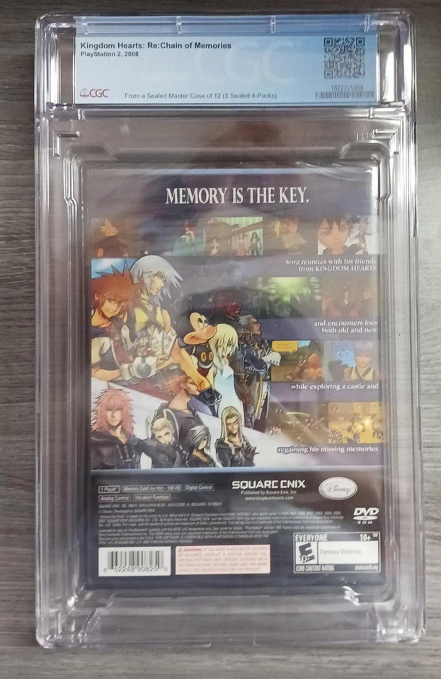 CGC 9.9 Kingdom Hearts: Chain of Memories Foto 3 de 4