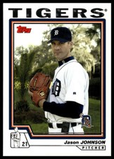 2004 Topps #533 Jason Johnson Detroit Tigers