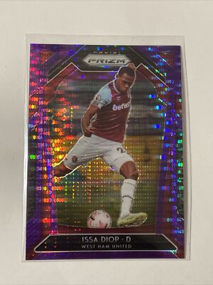 2020-21 Panini Prizm Premier League Breakaway Violet Prizm 99/99 Issa Diop #183