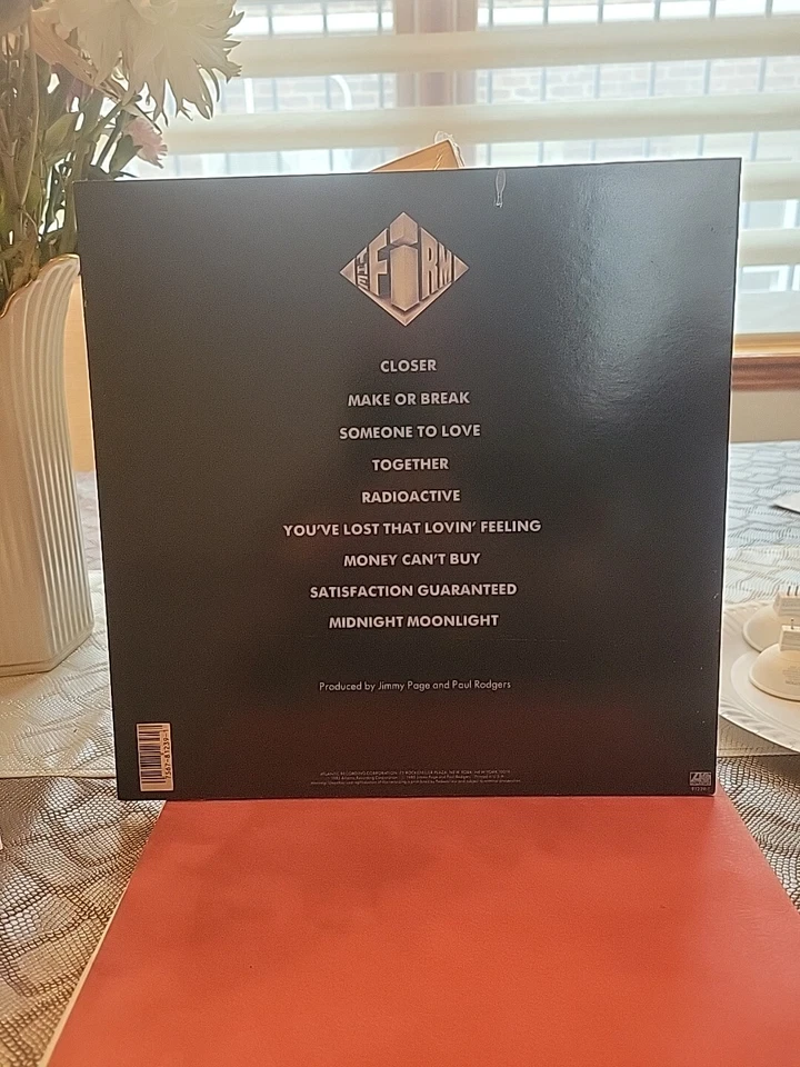 THE FIRM - Self Titled 1985 (JIMMY Page Paul Rodgers) - 12" VINTAGE VINYL  - Image 3 of 4