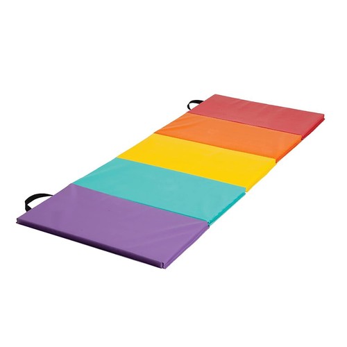 Klappmatte Übung Gymnastik Fitness Trainingsmatte mit Griffen 5 Platten - Bild 3 von 17