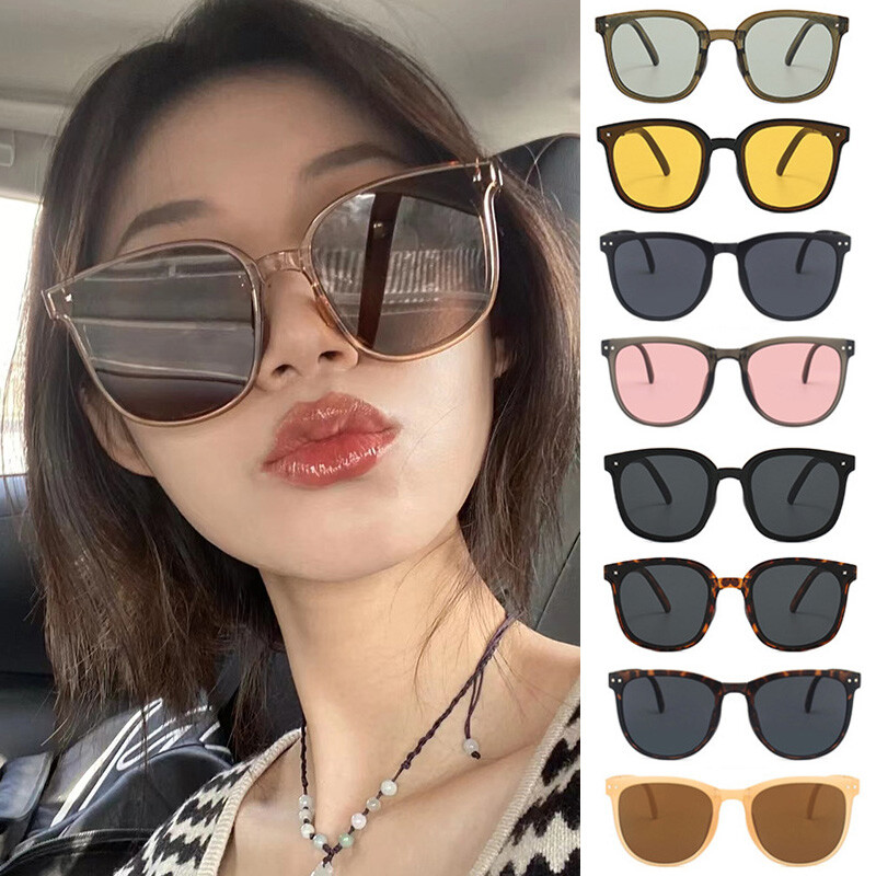 Retro vintage folding sunglasses for men and women with compact frame style-image