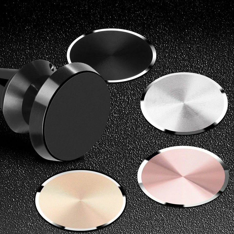 2-Pack Metal Plate Adhesive Sticker Replace For Magnetic Car Mount Phone Holder - Image 2 of 4